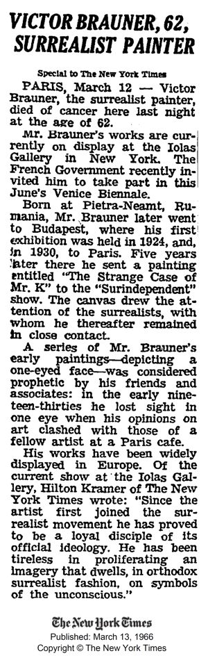 New York Times obituary